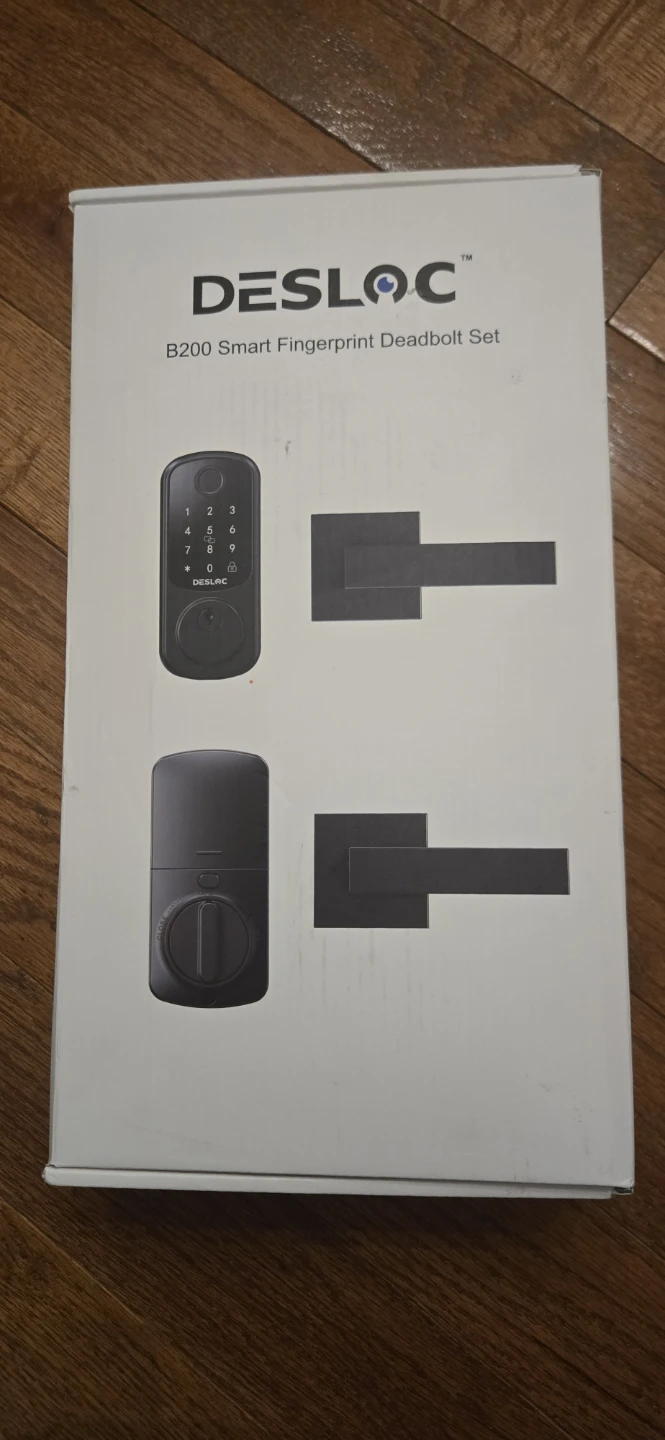 New DESLOC B200 Smart Fingerprint Deadbolt Set