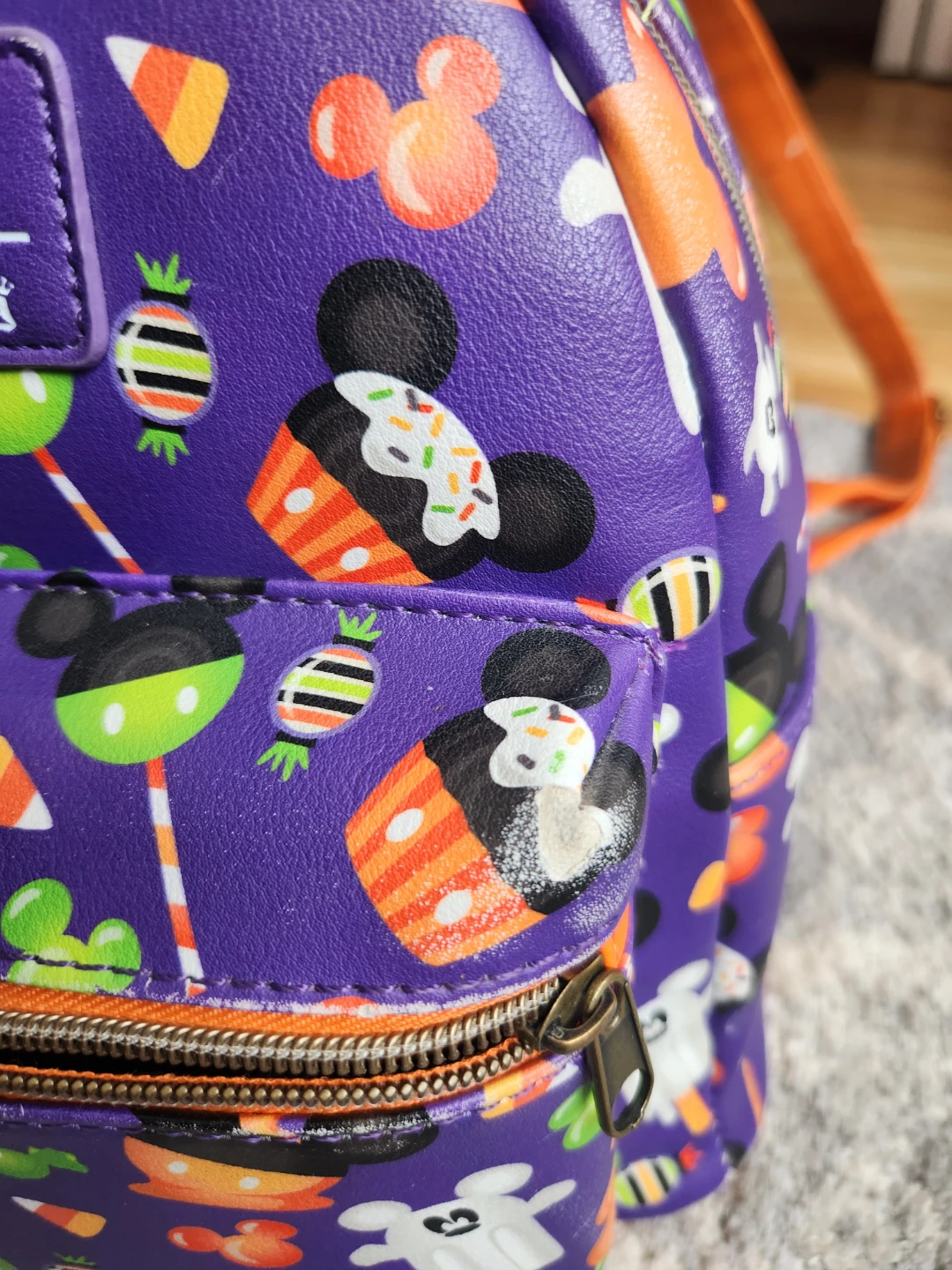 Loungefly Mickey Mouse Halloween Mini Backpack - photo 3
