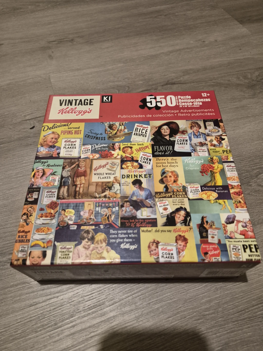 Vintage Kellogg's 550 Piece Puzzle
