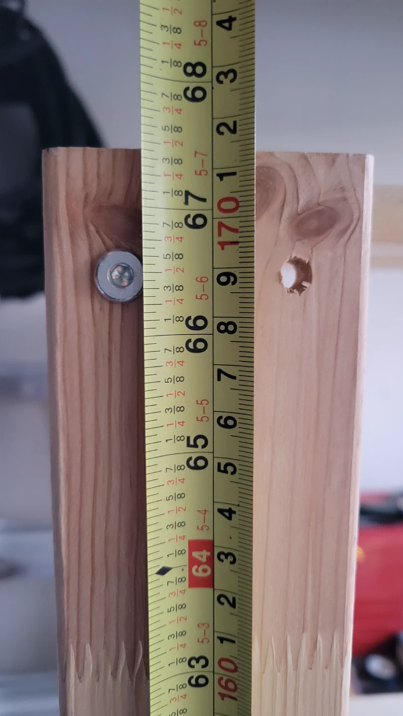 Wooden Shelf Unit - 78, 50, 171 cm - photo 5