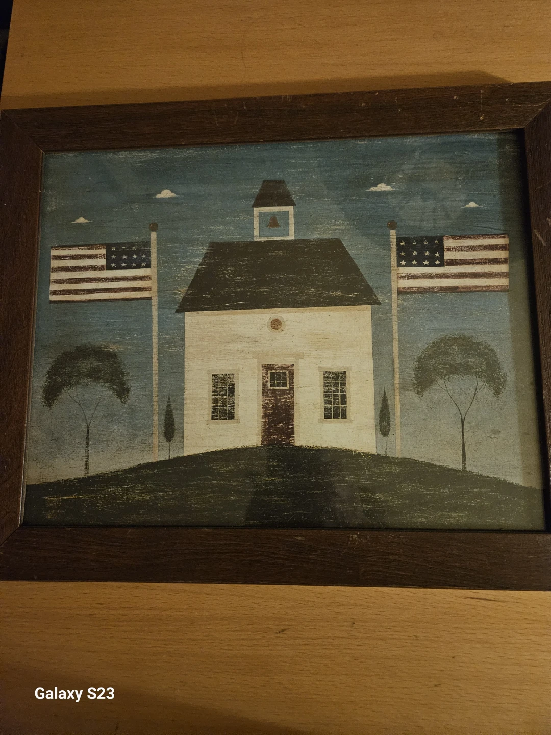 Framed American Folk Art Print