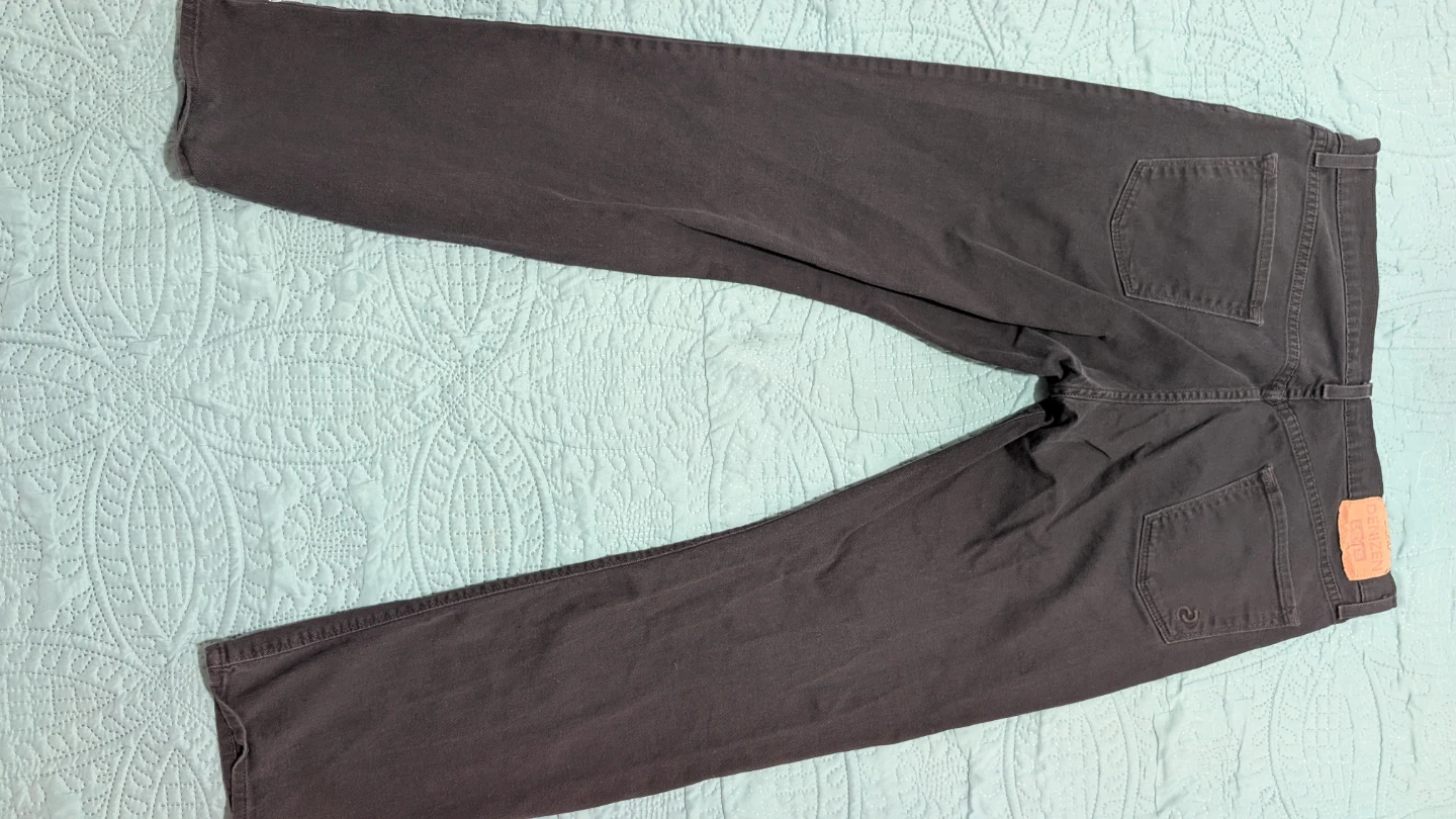 DENIZEN 281 Regular Straight Fit Jeans - Black 36x34 - photo 2