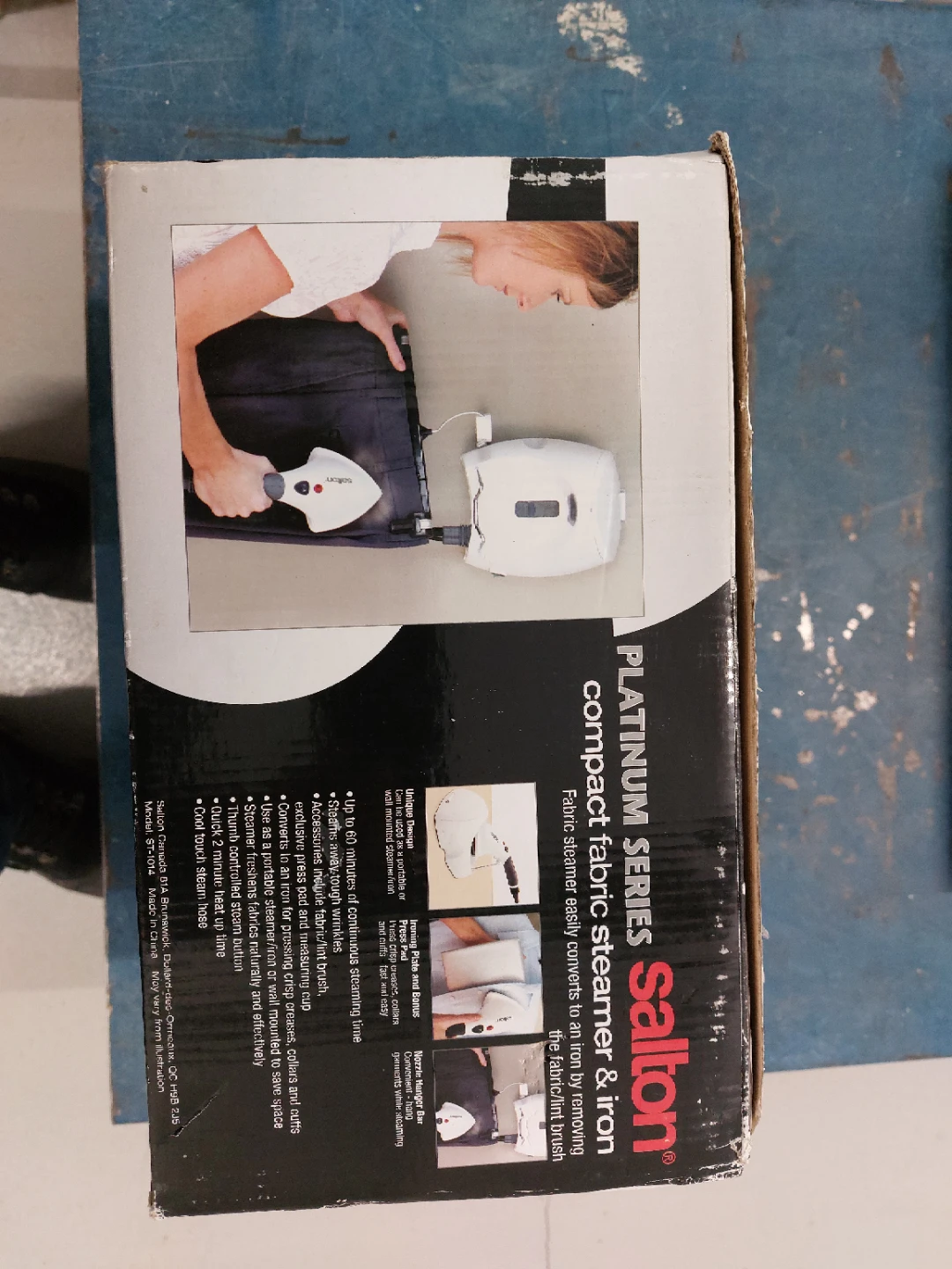 Salton Platinum Series Fabric Steamer & Iron - photo 2