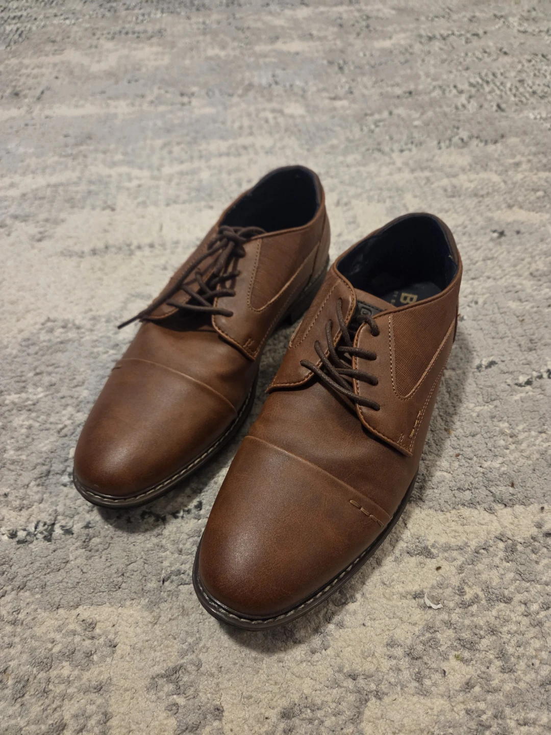 B-52 Brown Dress Shoes - Size 10