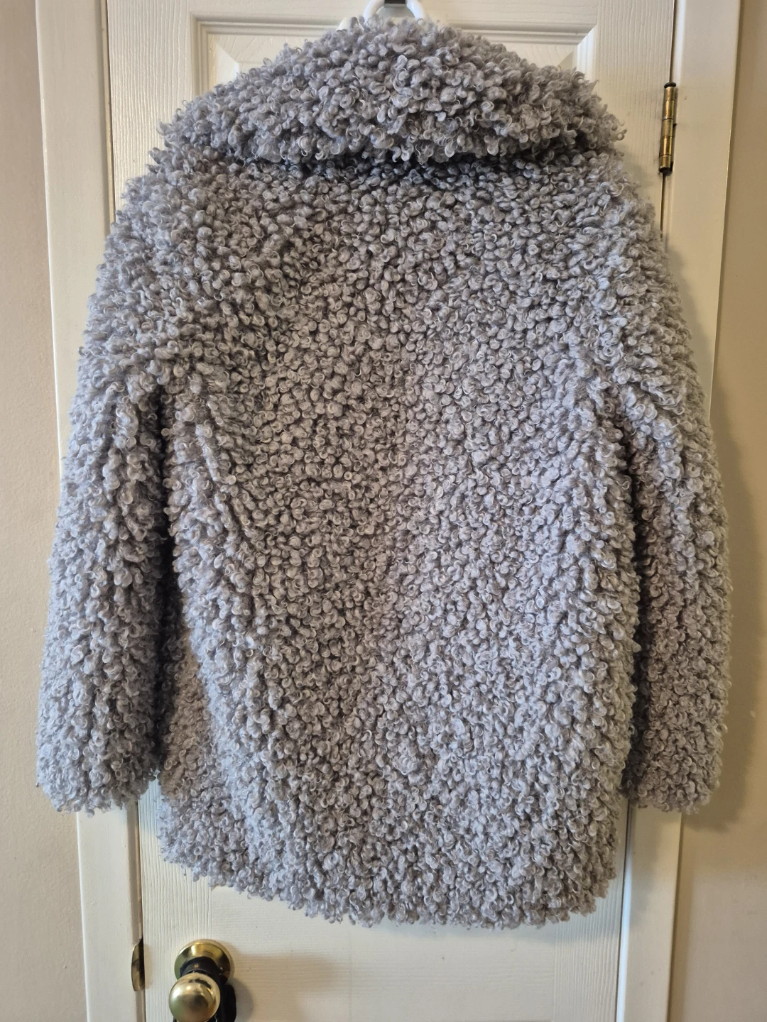 Jakke Grey Faux Fur Teddy Coat - photo 4