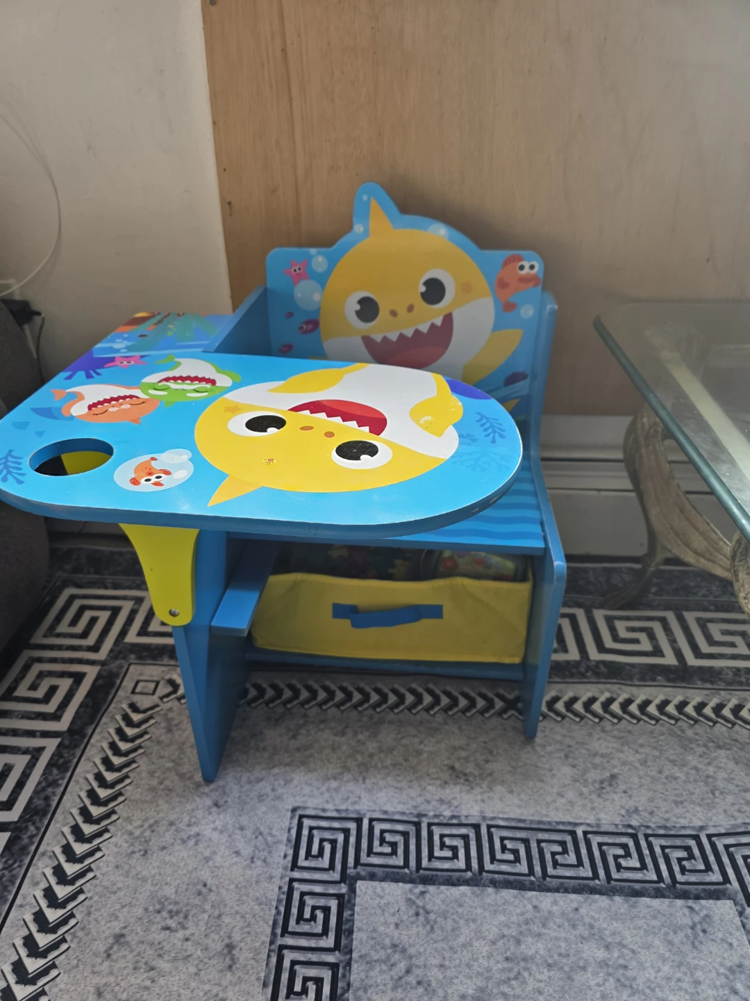 Baby Shark Kids Desk and Chair Set - photo 2