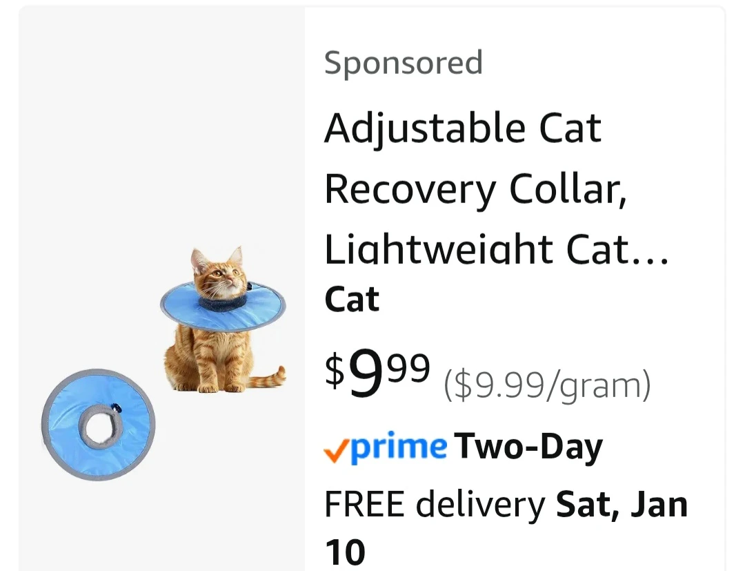Pet Recovery Collar - Size L - photo 3