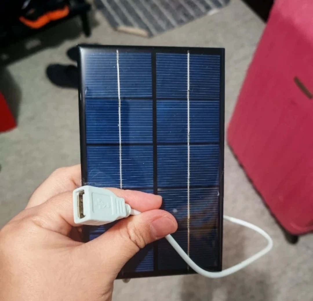 Portable Solar Panel Charger with USB