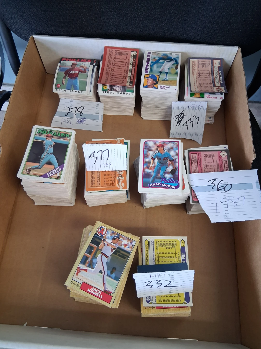 Old opc baseball cards 1980s