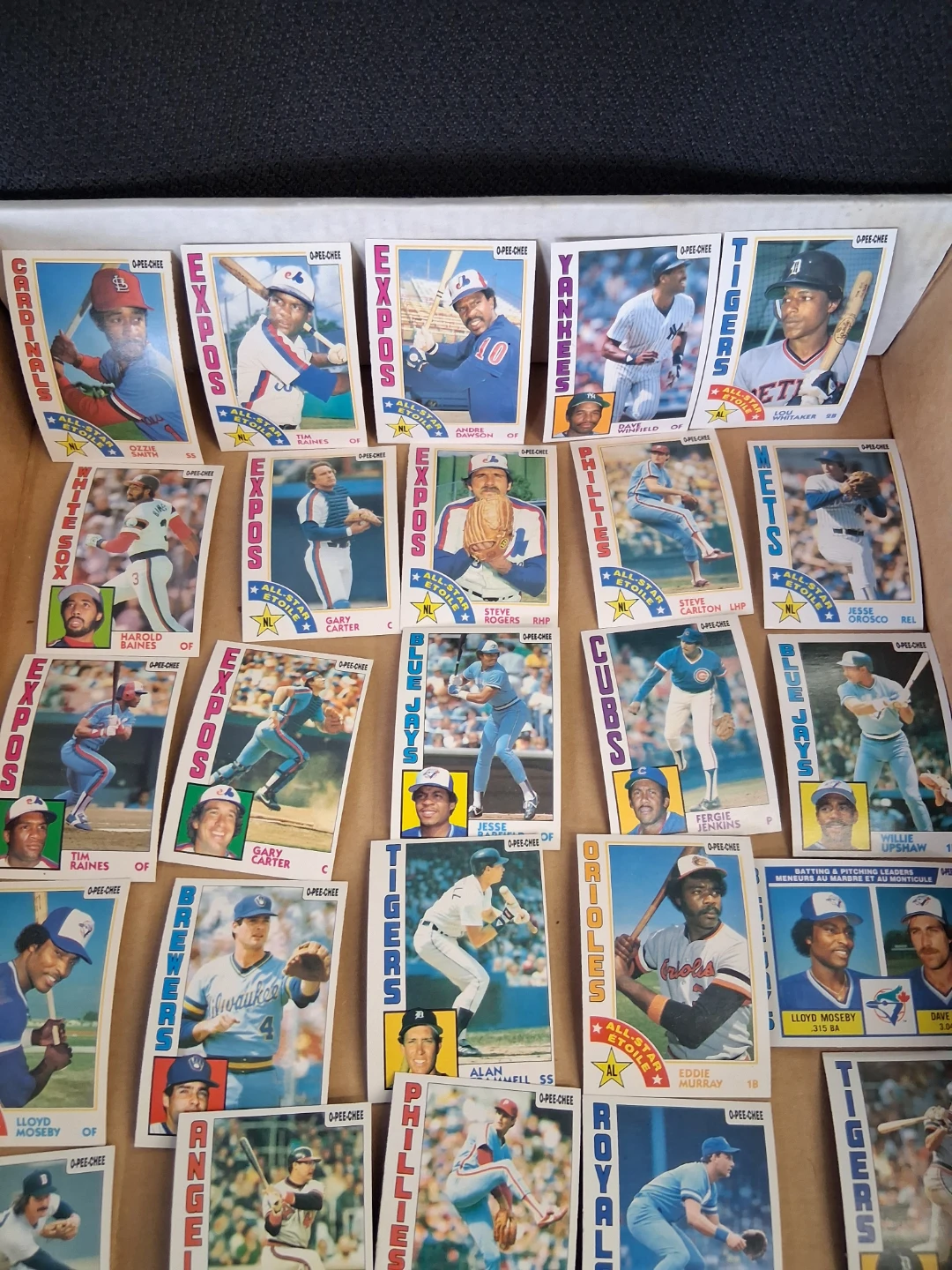 Old opc baseball cards 1980s - photo 2