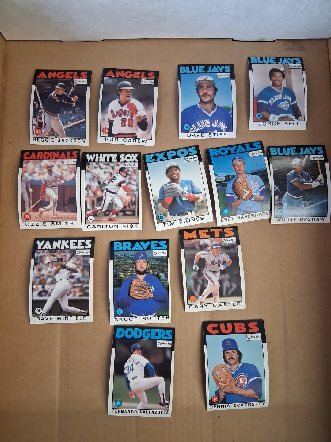 Old opc baseball cards 1980s - photo 4