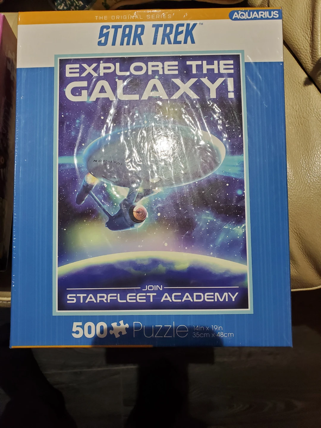 AQUARIUS Star Trek Explore The Galaxy 500pc Puzzle