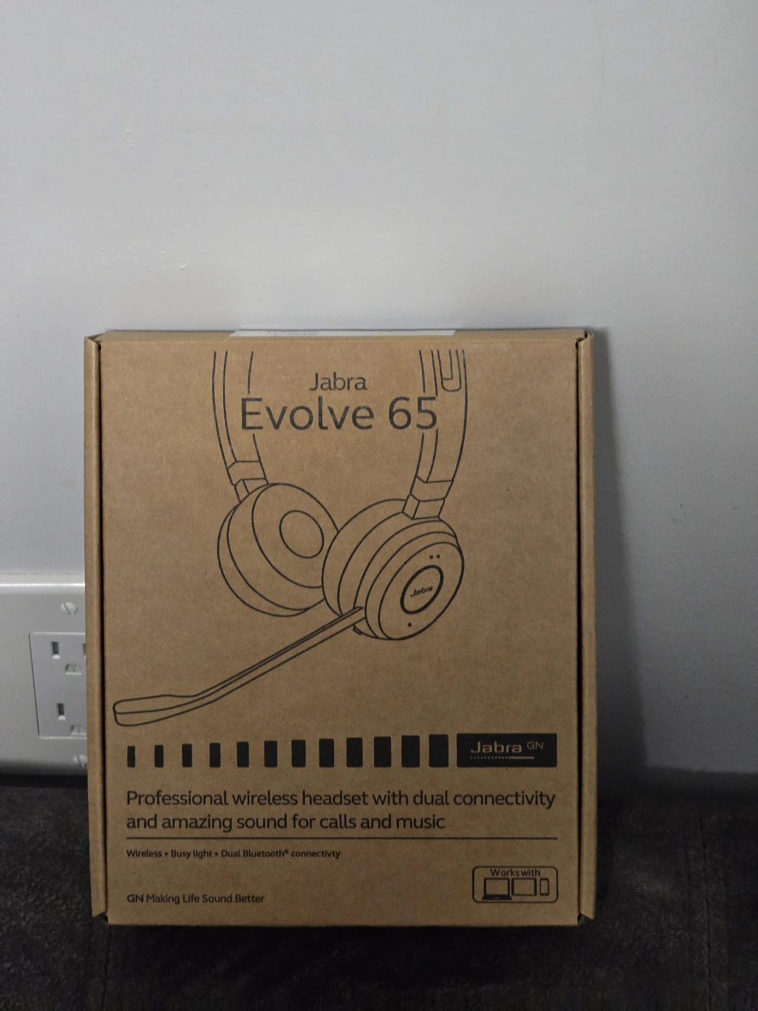 Jabra Evolve 65 Wireless Headset - New in Box!