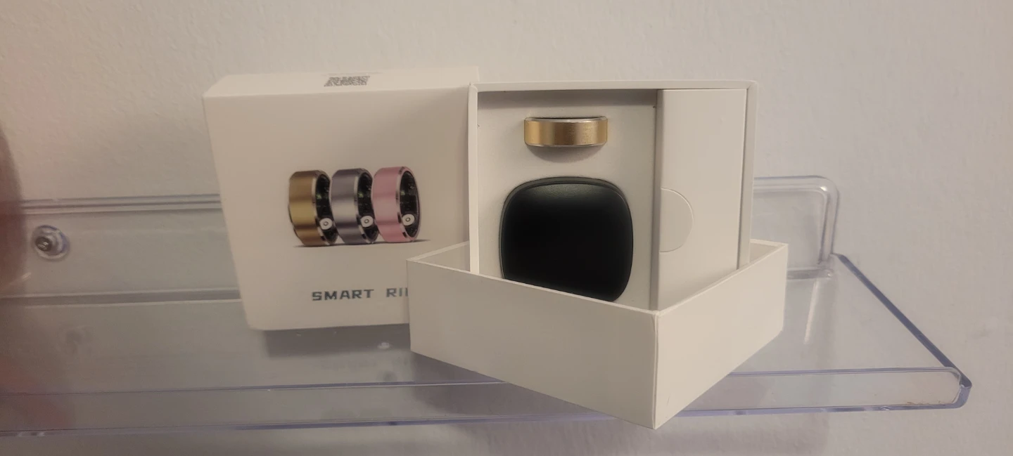 Zenvora Smart Ring - Gold, size 10 - photo 2