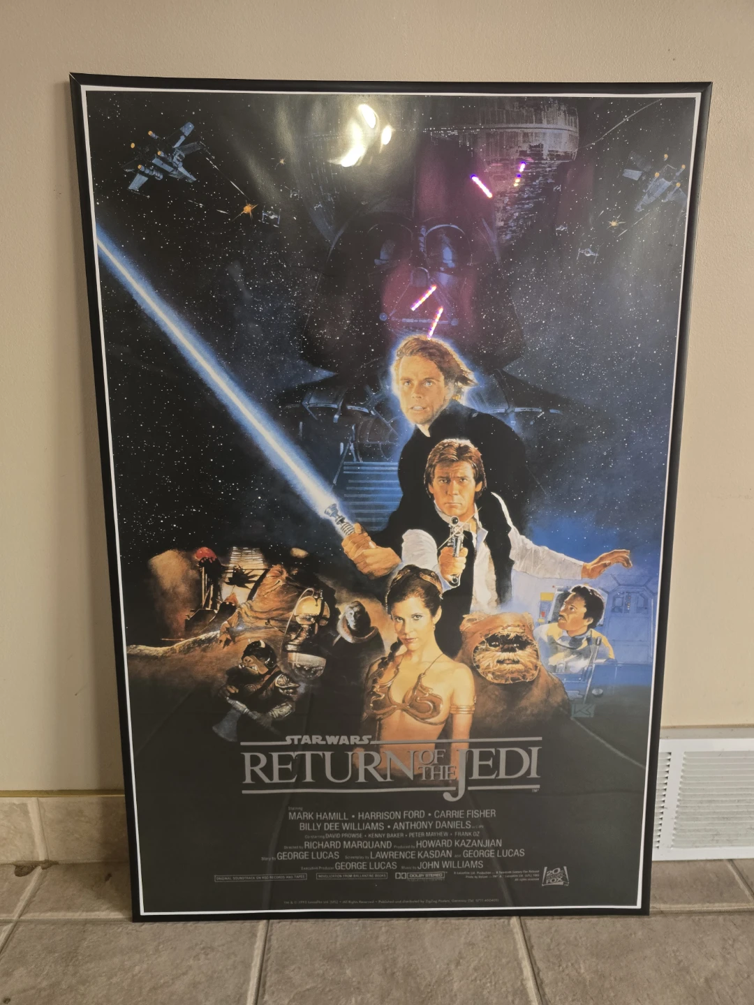 Star Wars Movie Posters Set (Episodes I-VI) - photo 3