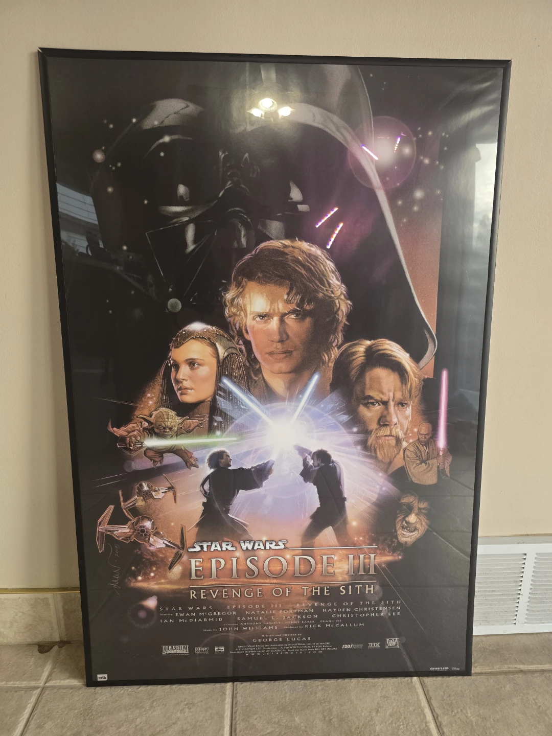 Star Wars Movie Posters Set (Episodes I-VI) - photo 5