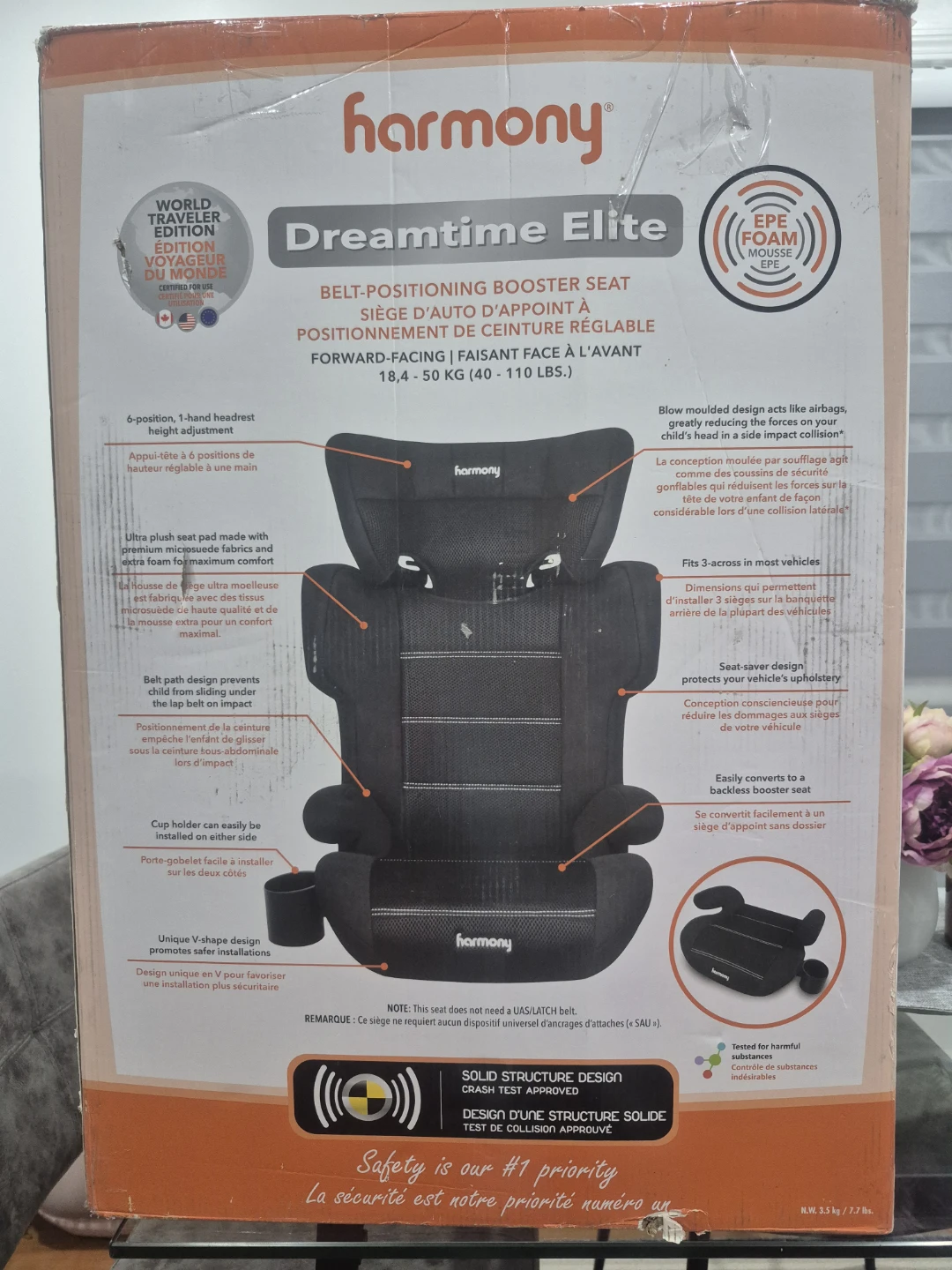Harmony Dreamtime Elite Belt-Positioning Booster Seat