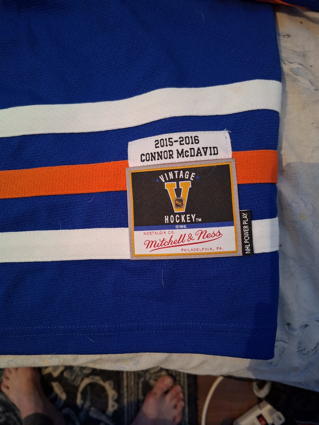 Connor McDavid Oilers Jersey - Mitchell & Ness Vintage - photo 2