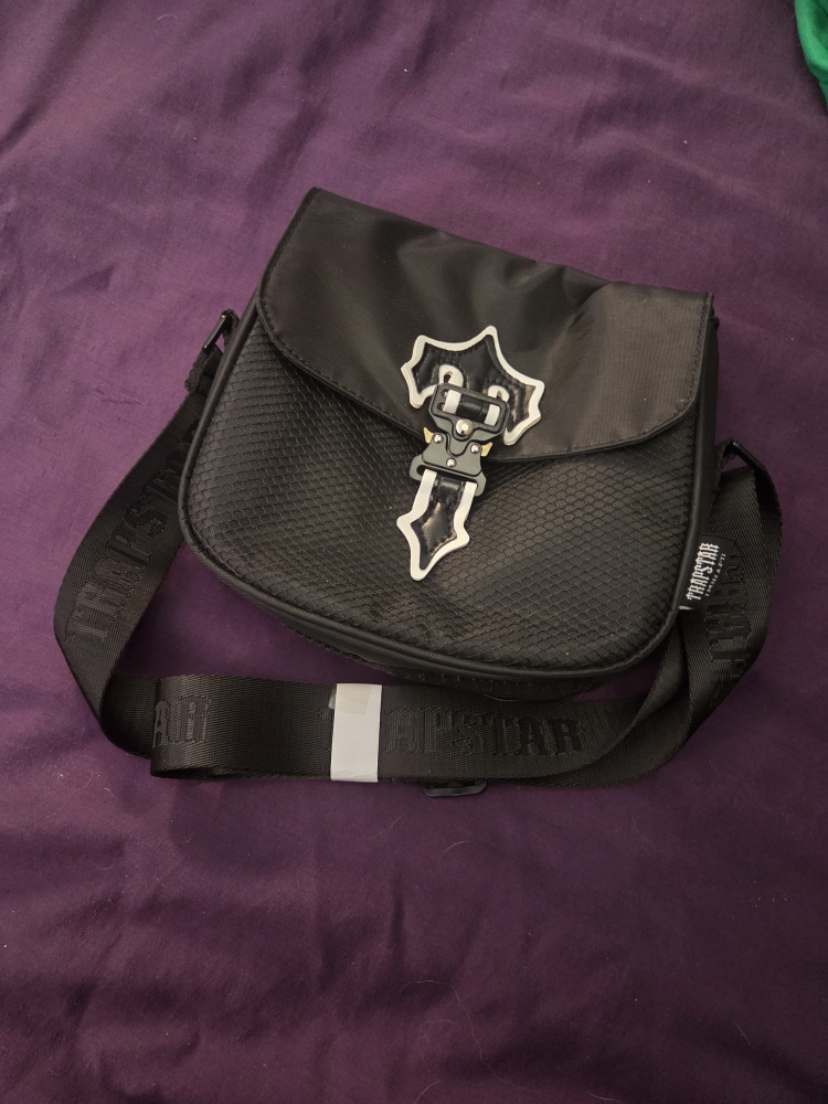Trapstar Black Shoulder Bag