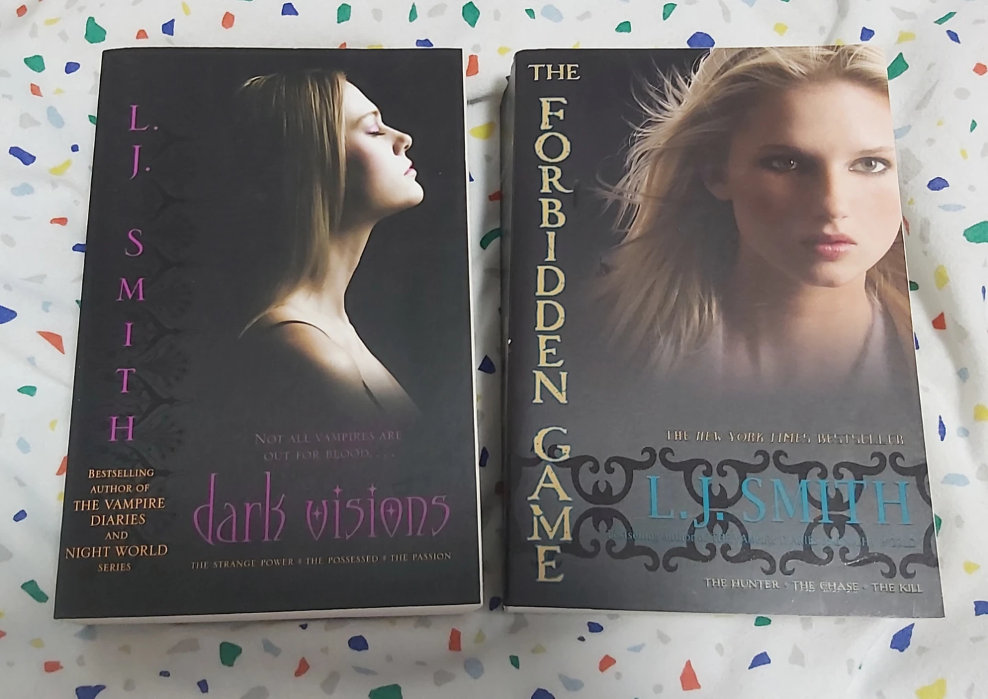 Dark Visions & Forbidden Game series by L.J. Smith