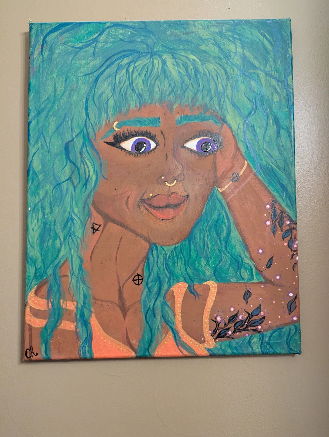 Original Artwork Portrait Painting