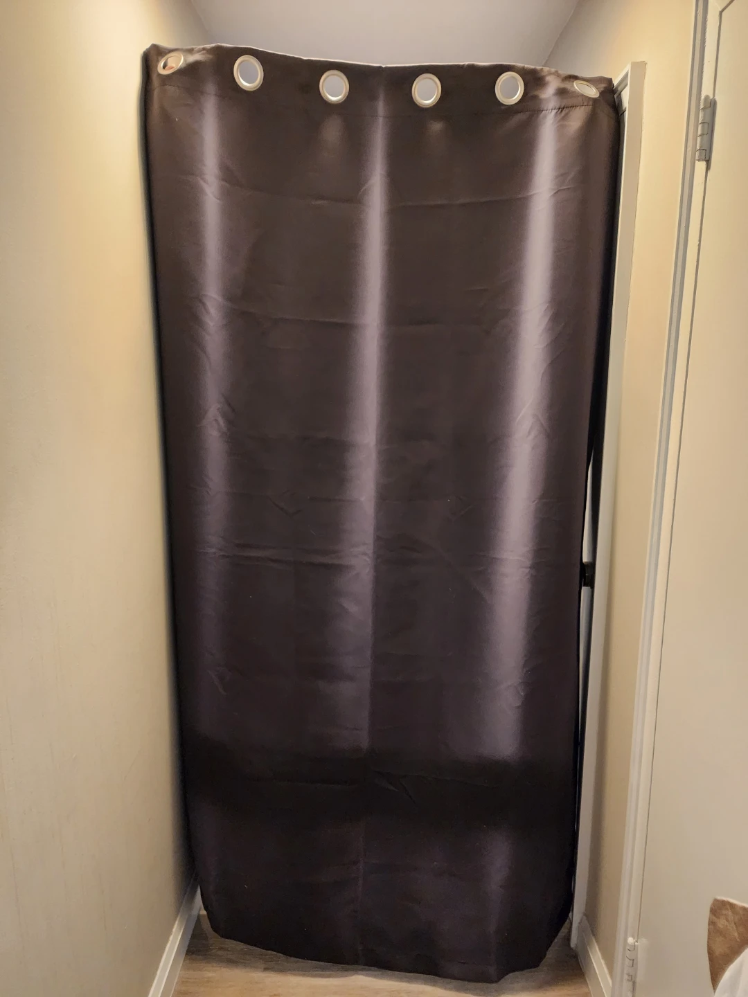 Safdie & Co. Black & White Curtain - 215x135 cm
