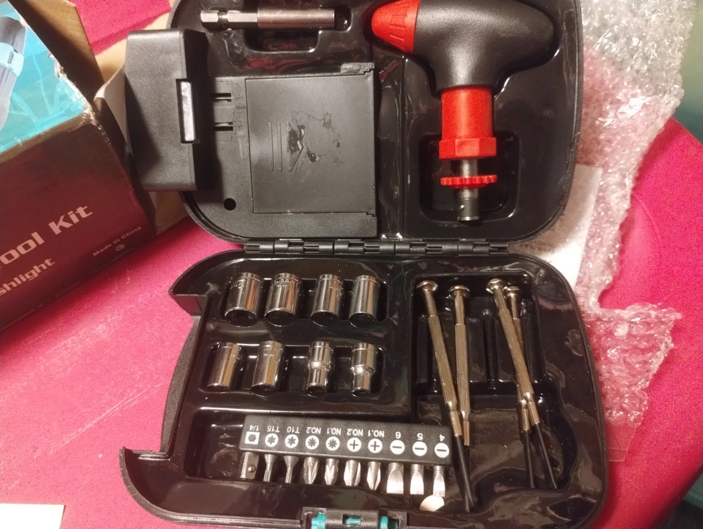 Trail Worthy 25 Piece Tool Kit with Flashlight - photo 2