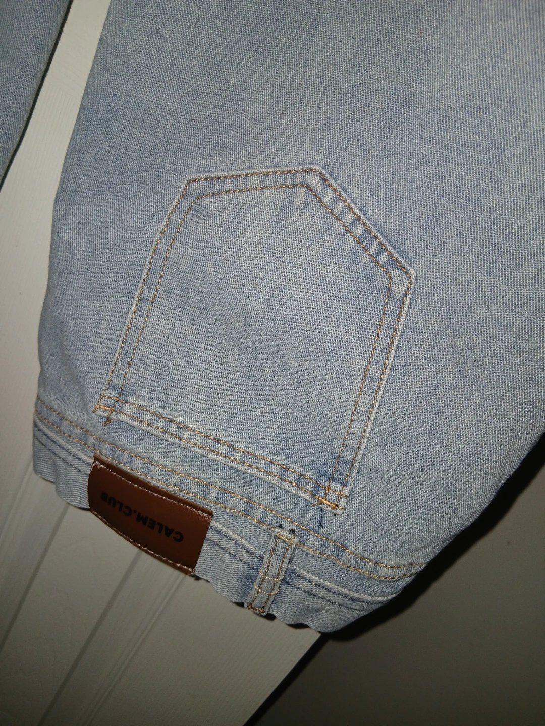 Calem.Club Light Wash Denim Jeans