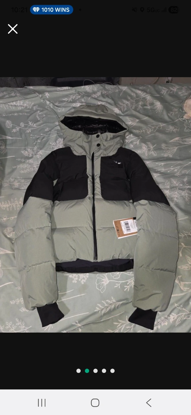 The North Face Cold Spell Down Jacket - Slate Moss/Black - photo 2