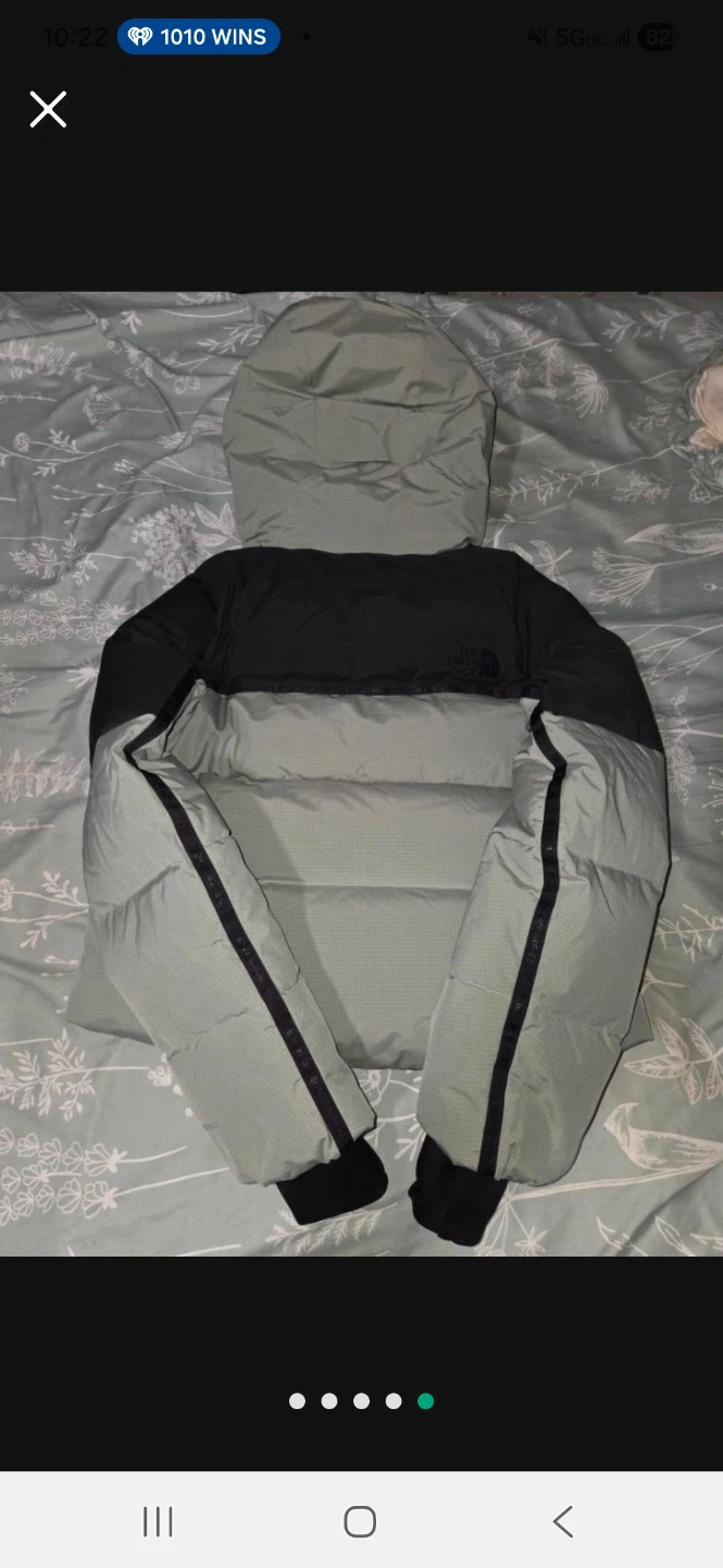The North Face Cold Spell Down Jacket - Slate Moss/Black - photo 3
