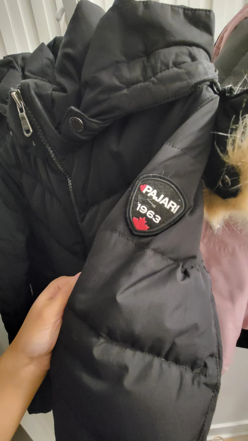 Pajar Black Down Winter Jacket Small/Petit - photo 2