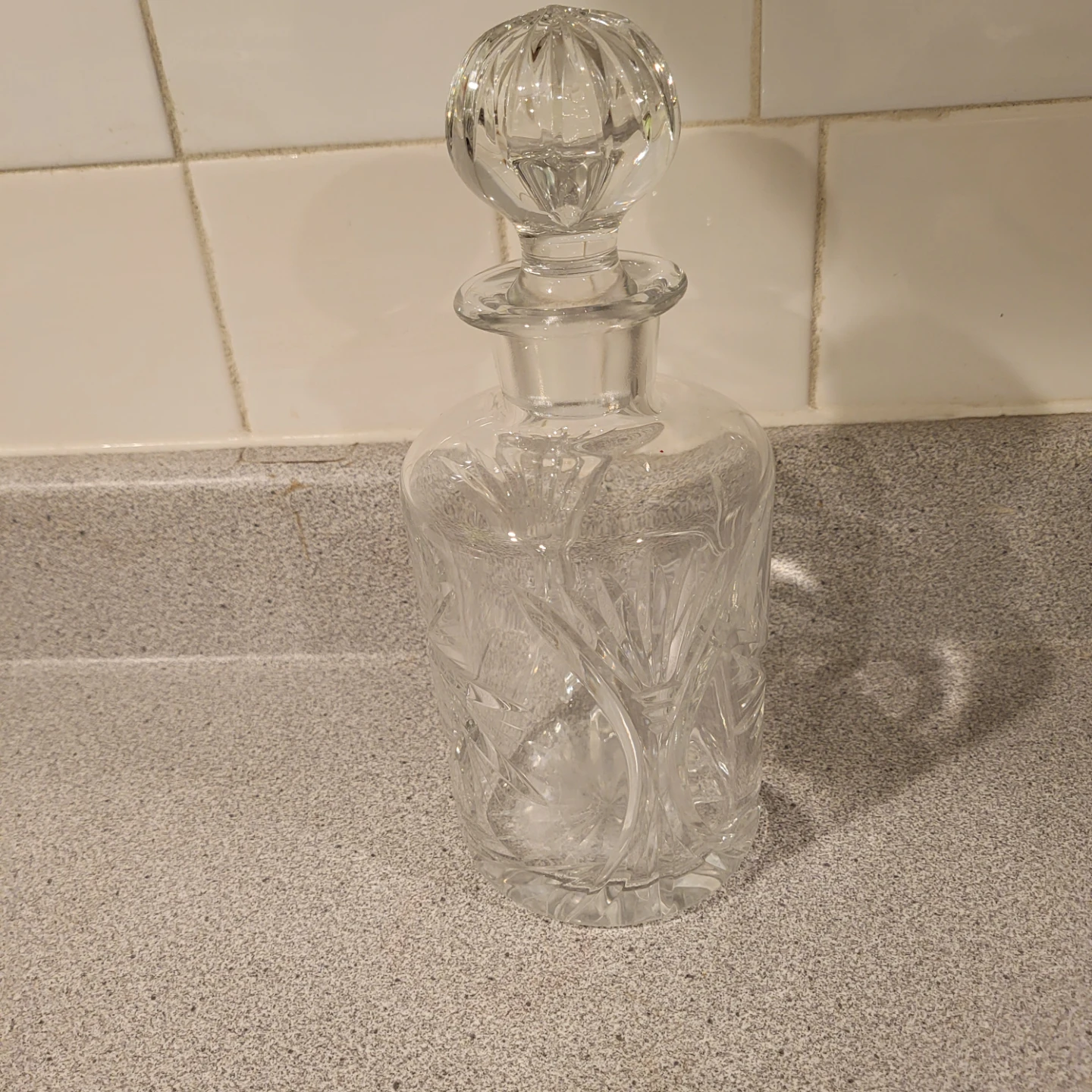 Crystal Decanter with Stopper