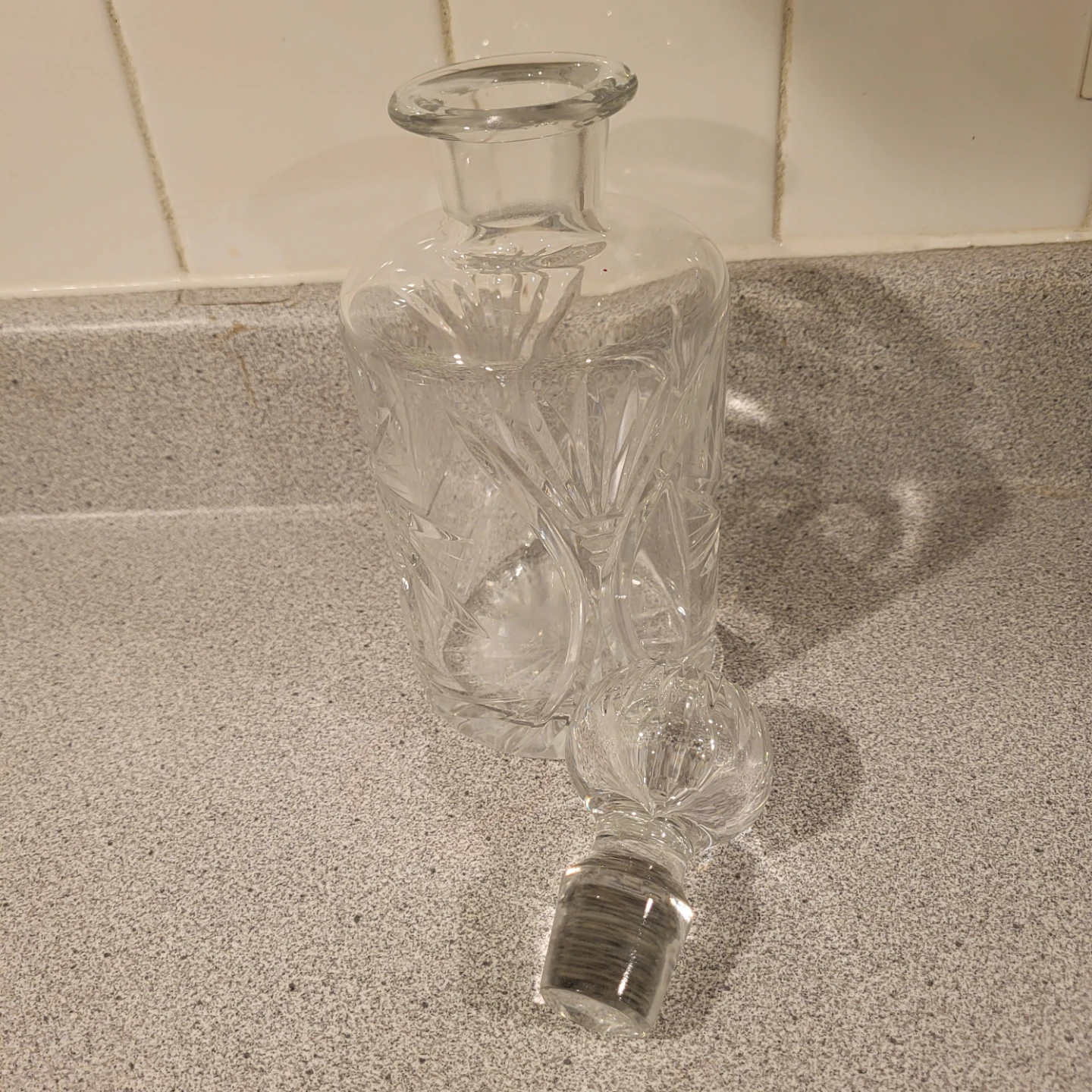 Crystal Decanter with Stopper - photo 2
