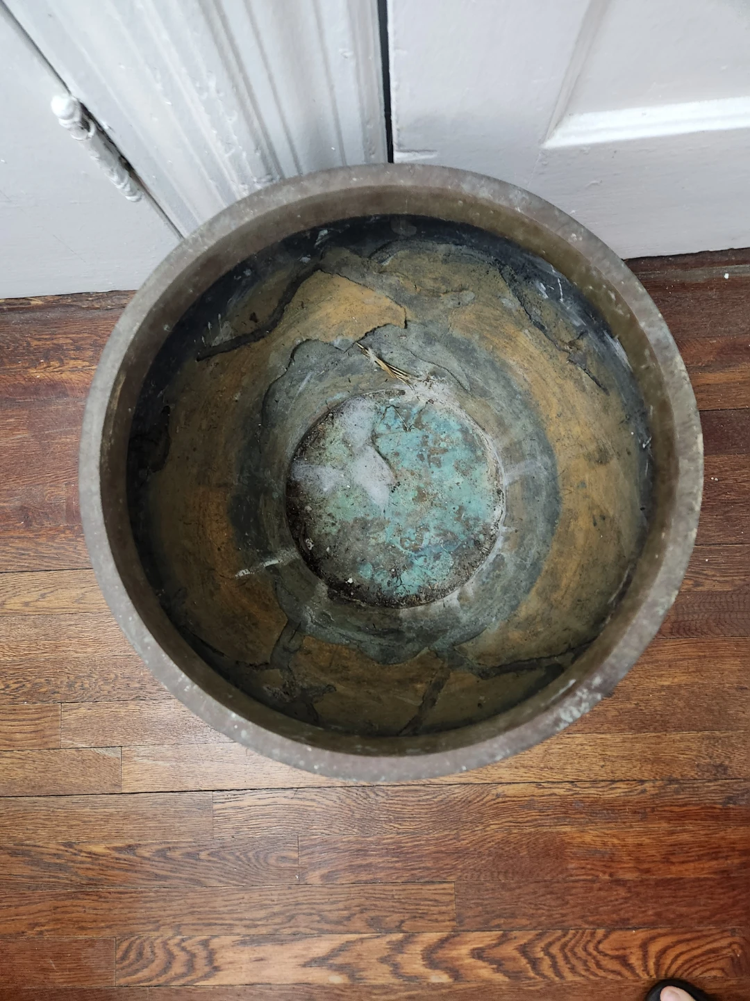 Japanese Antique Bronze Planter Pot - photo 2