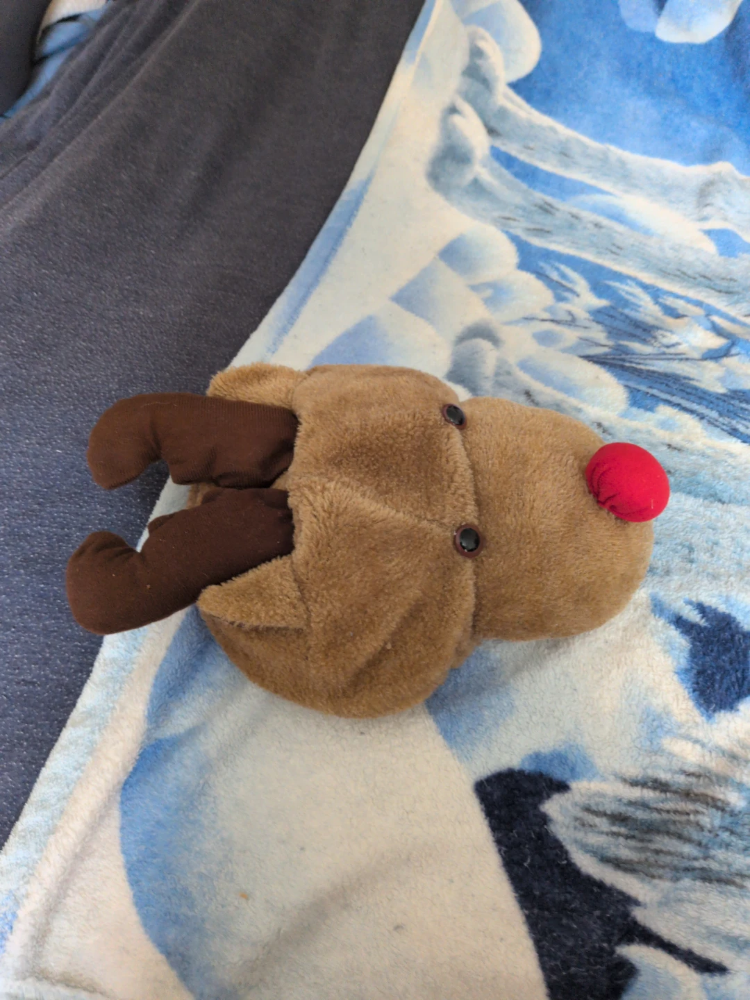 Reindeer Plush Christmas Hat - photo 3