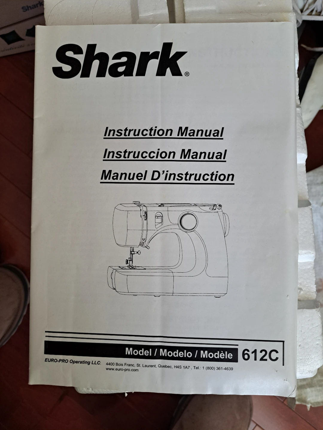 Shark SewEasy 612C Sewing Machine - photo 4