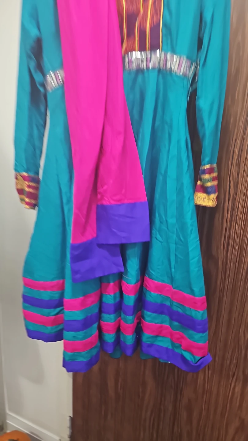 Teal & Pink Dress - photo 2
