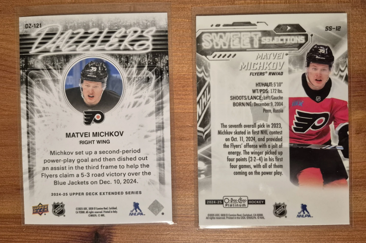Matvei Michkov Cards - photo 2