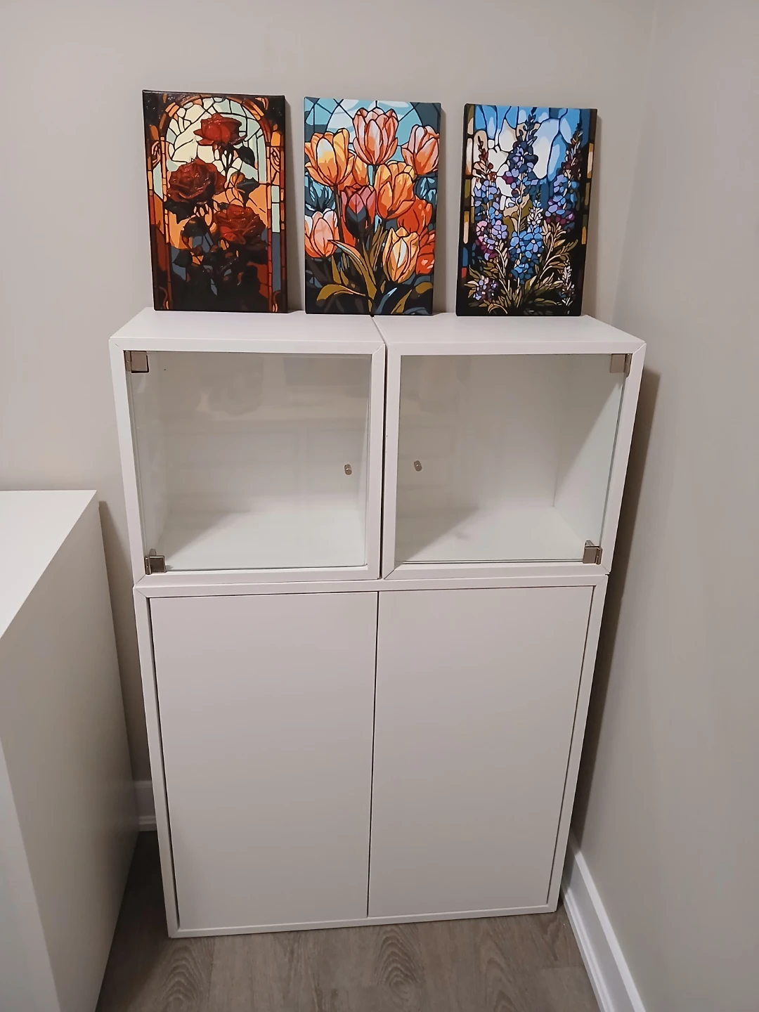 IKEA Eket White Cabinet Combo