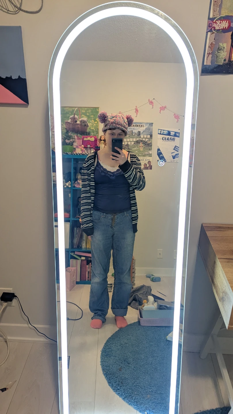 Arched LED full length mirror need gone today - photo 3