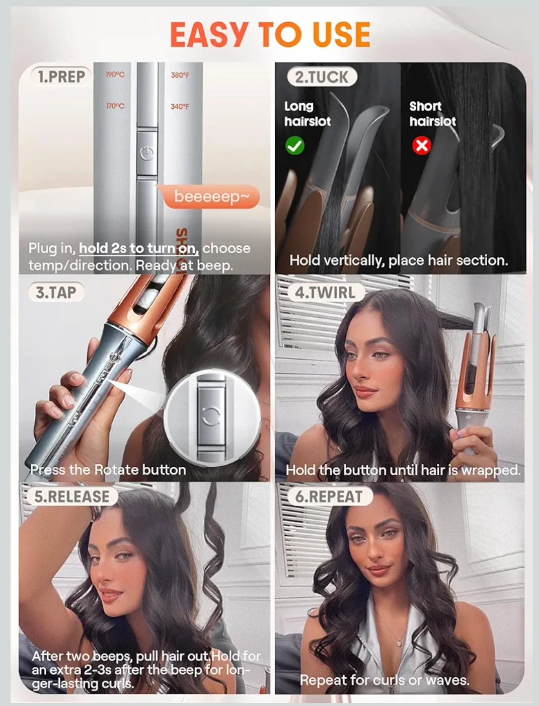 Automatic curling iron - photo 2