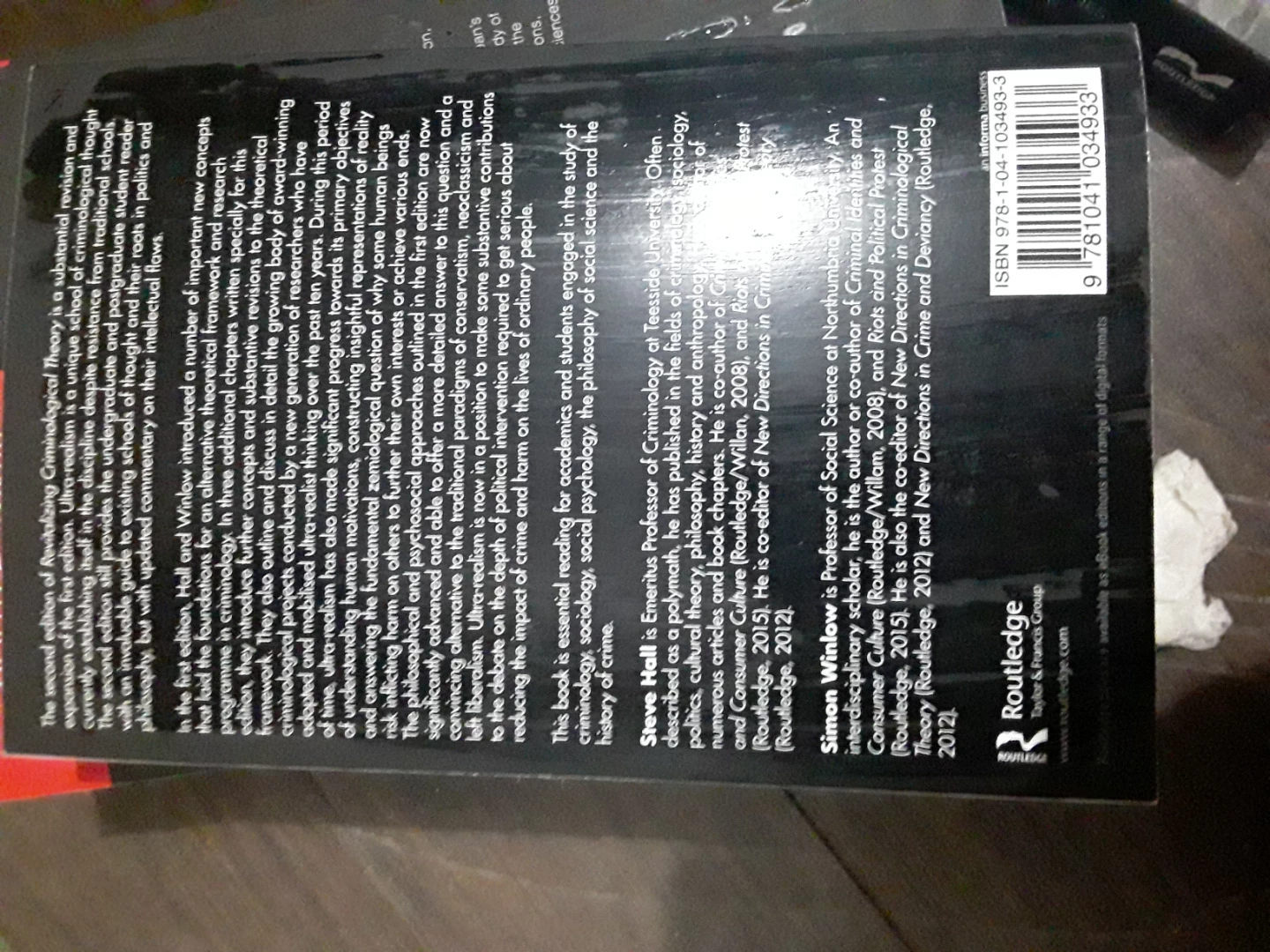 Revitalizing Criminological Theory by Steve Hall - photo 2