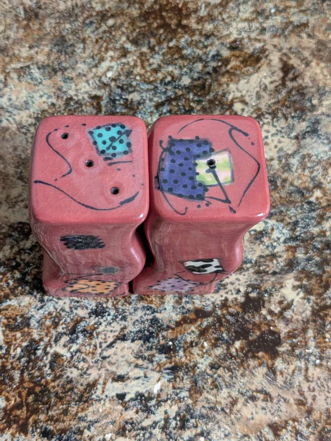 Ceramic Salt and Pepper Shakers - photo 2