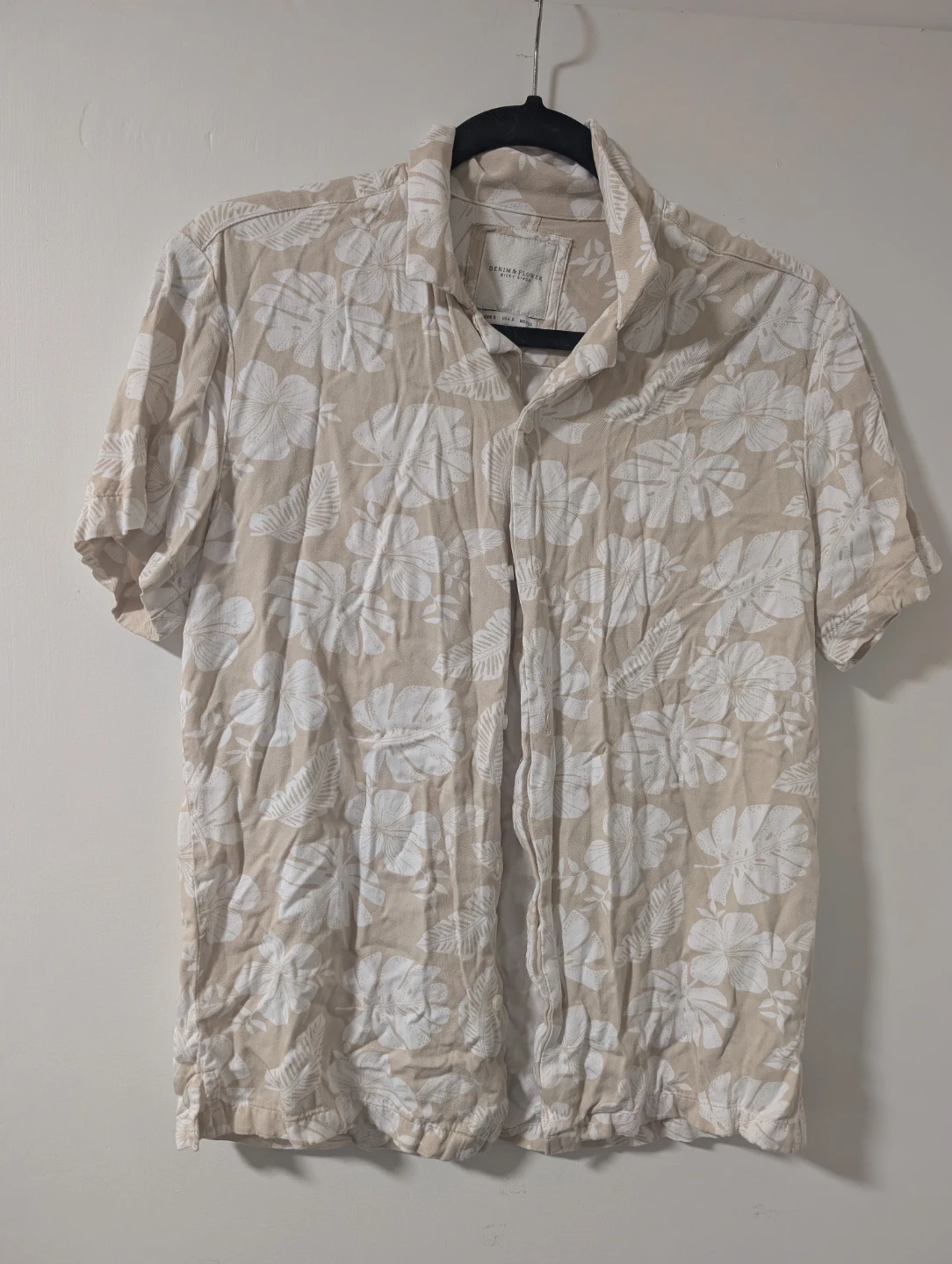Denim & Flower Ricky Singh Floral Shirt - Size S