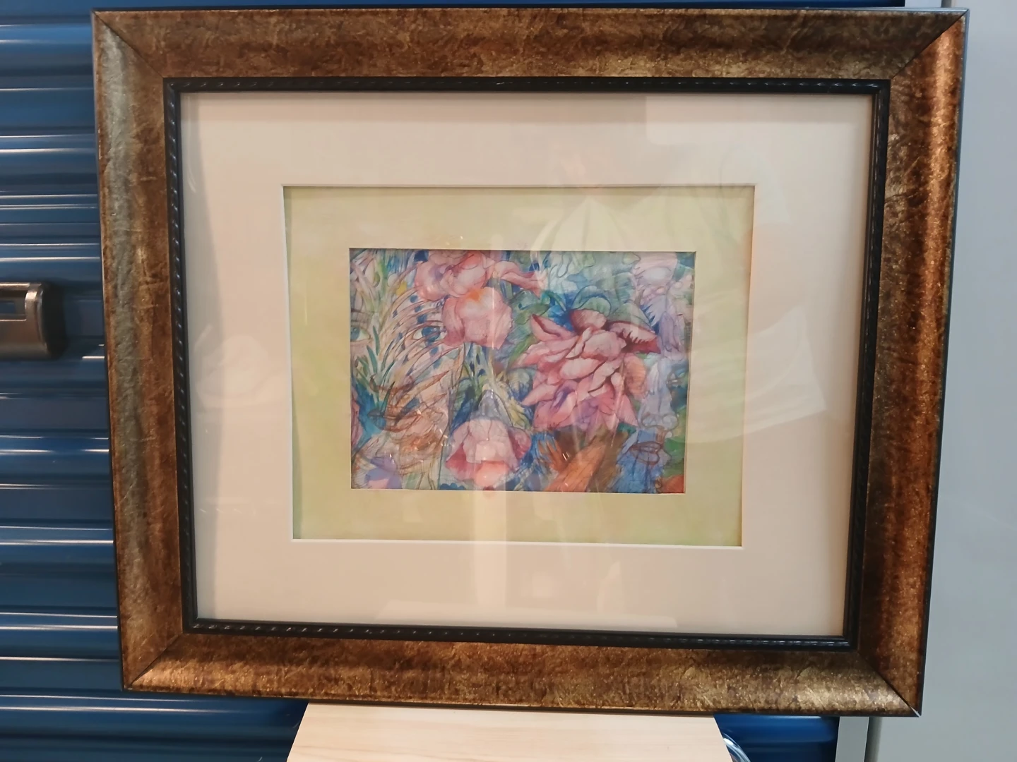 Amanti Framed Abstract Floral Art drawing - photo 5