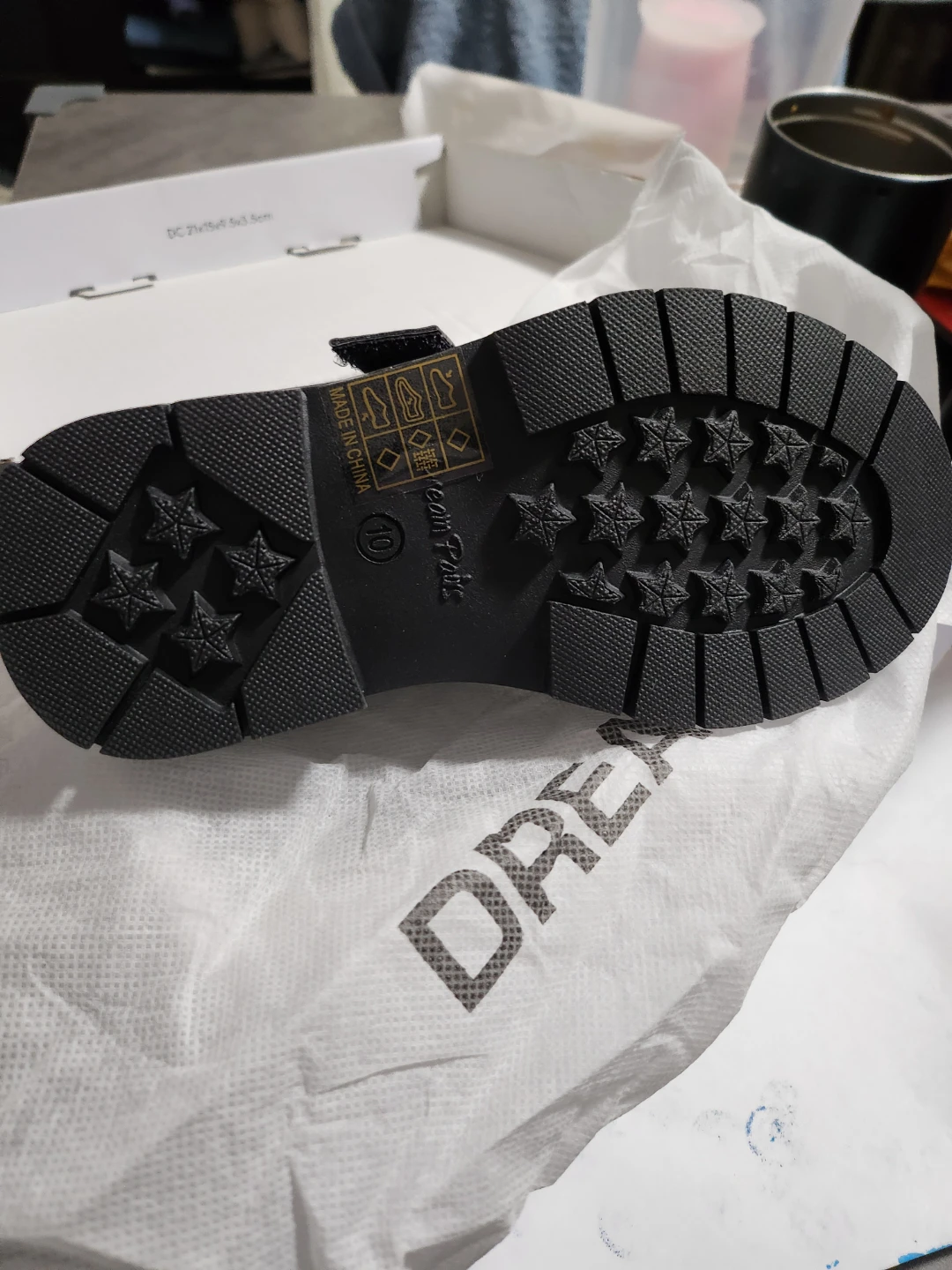 Dream Pairs Black Mary Jane Shoes - Size 10 - photo 4