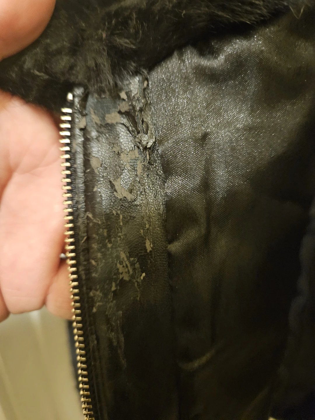 Love Token Black Faux Fur Jacket - photo 5