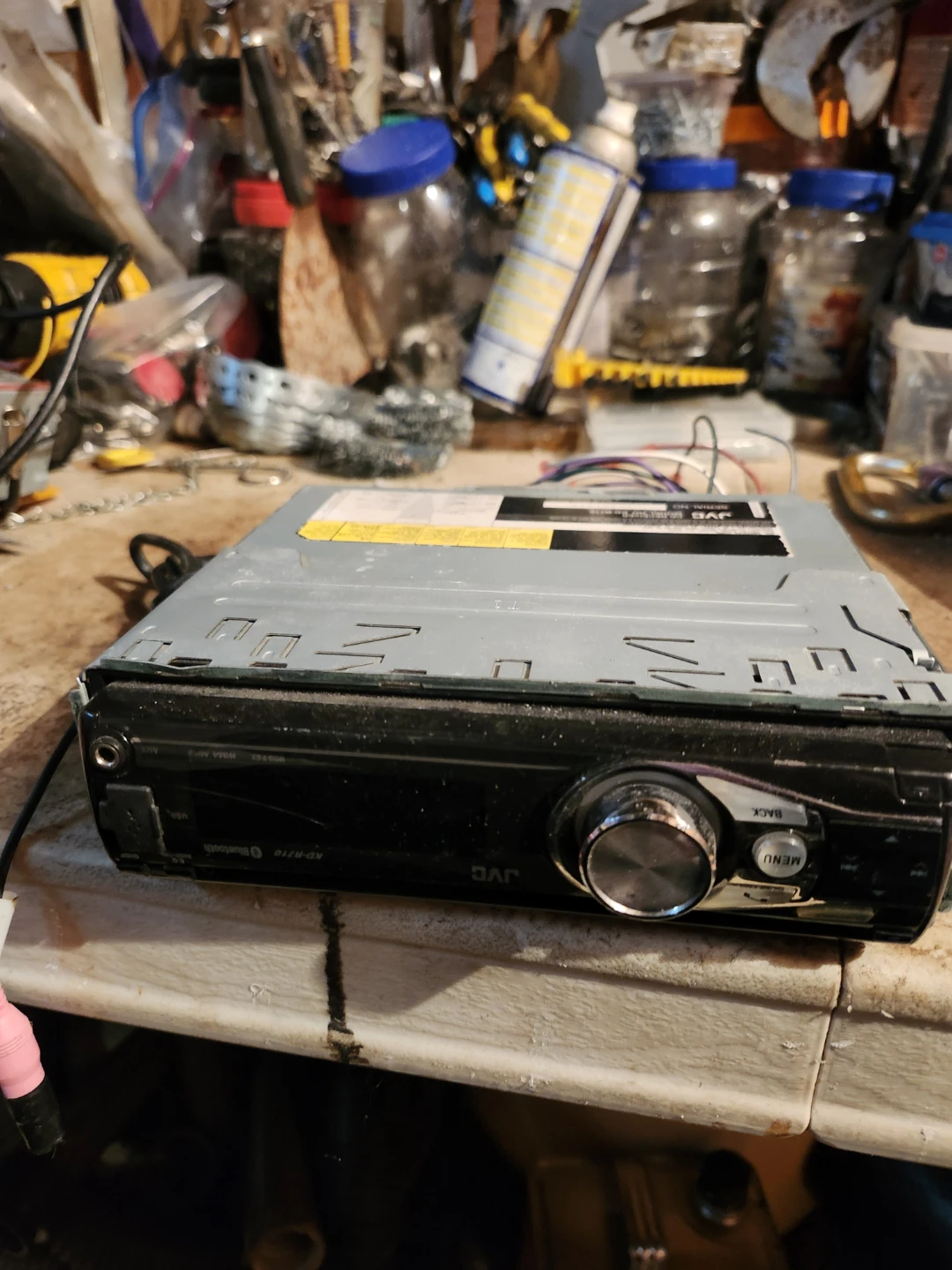 car radio JCV