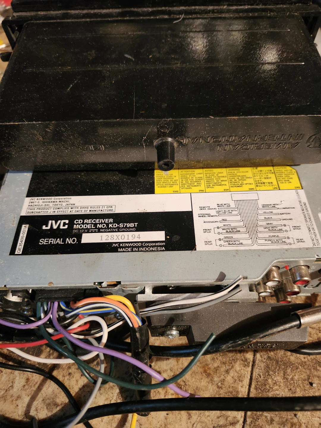 car radio JCV - photo 3