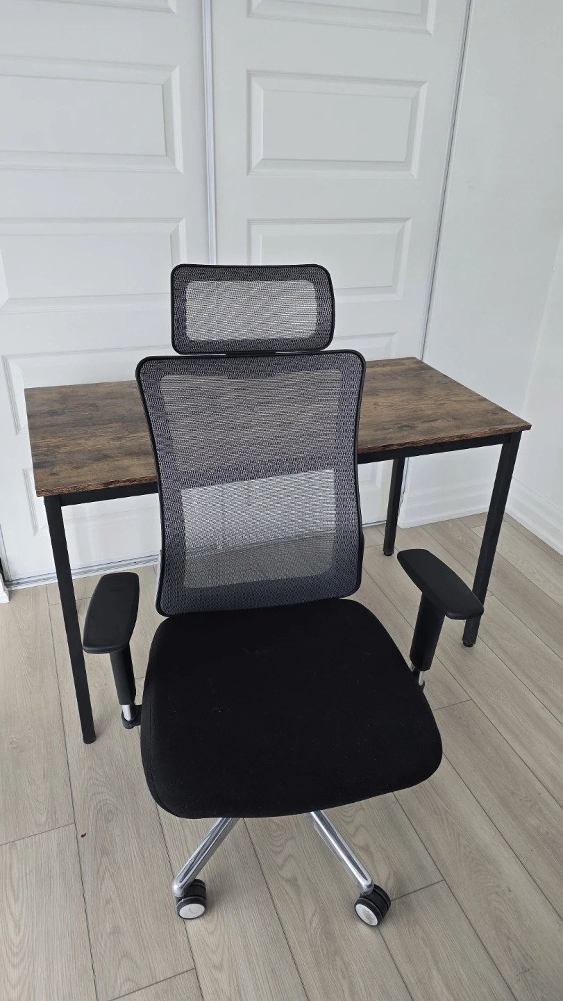 Rustic Wood Grain with Office chair - photo 2